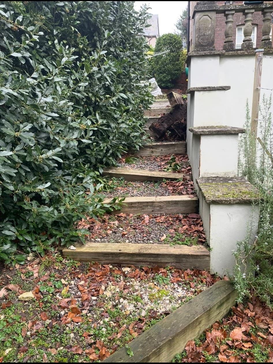 The steps feel uneven, or the rise varies from step to step