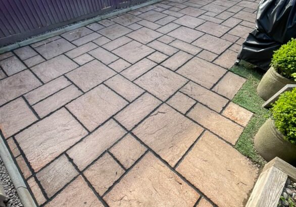 Patio repointing dorset jfe brickwork Patio repointing dorset jfe brickwork